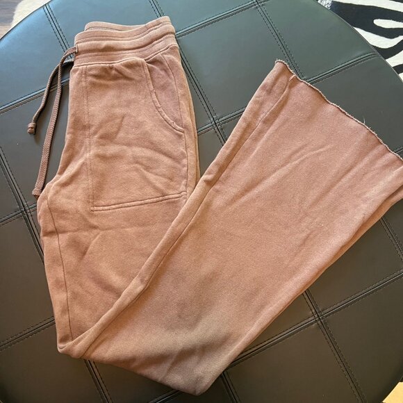 Aerie High Rise Flare pants Cocoa brown Size XS - Picture 5 of 6